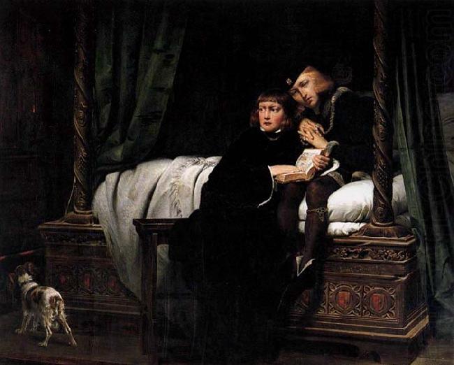 Paul Delaroche The Death of the Sons of King Edward in the Tower china oil painting image
